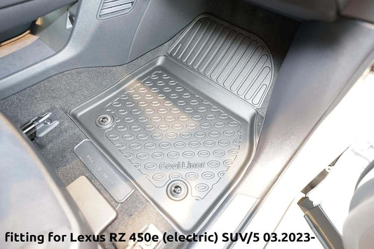 Rubbermatten Subaru Solterra suv (2022-Heden) - 3D Schaalmatten