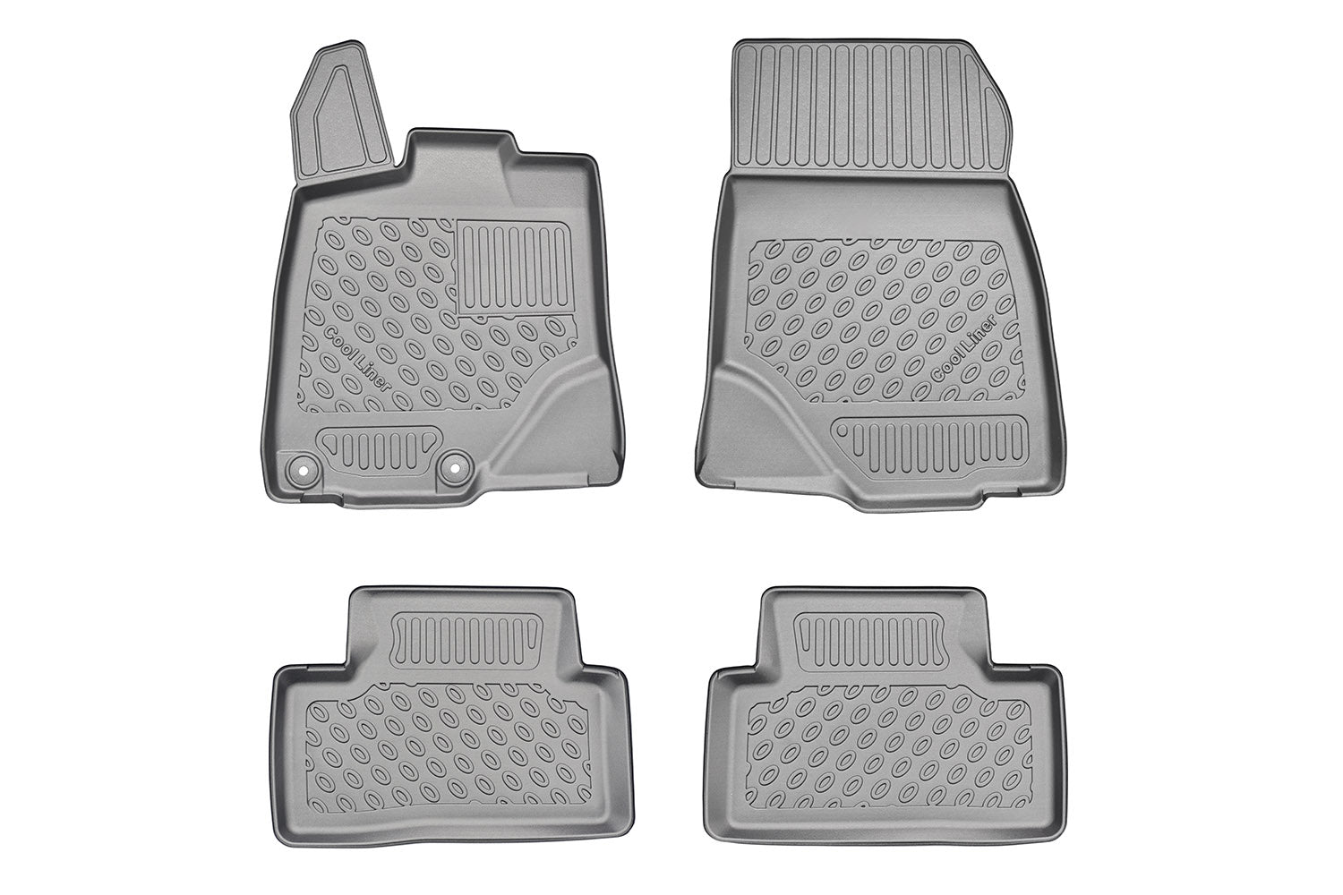 Rubbermatten Peugeot e-3008 suv (2023-Heden) - 3D Schaalmatten