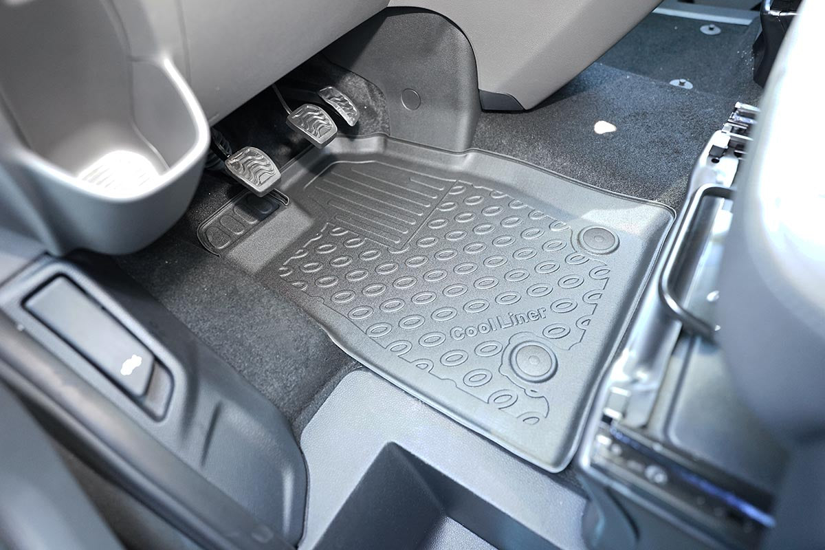 Rubbermatten Ford Tourneo Custom mpv (2013-2023) - 3D Schaalmatten
