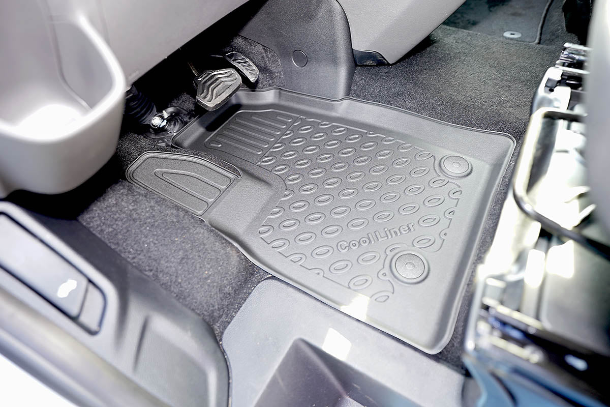 Rubbermatten Ford Tourneo Custom mpv (2013-2023) - 3D Schaalmatten