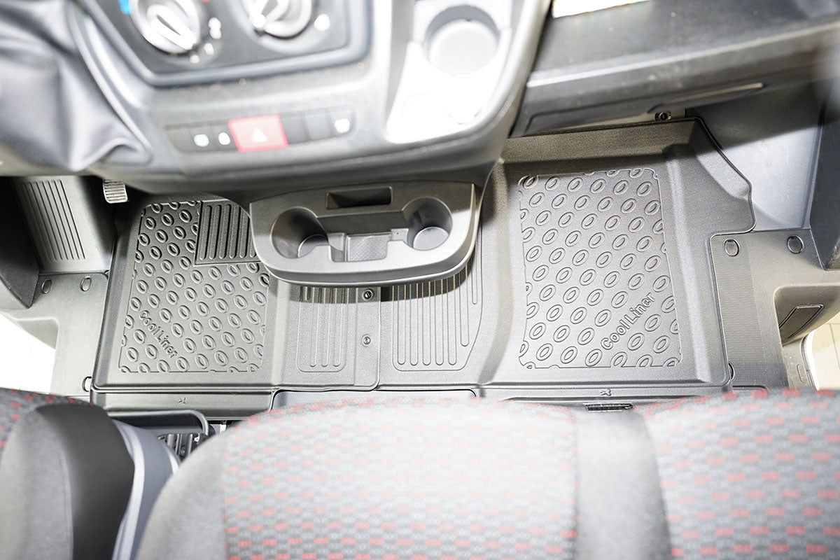 Rubbermatten Fiat Ducato Bestelwagen (2006-Heden) - 3D Schaalmatten