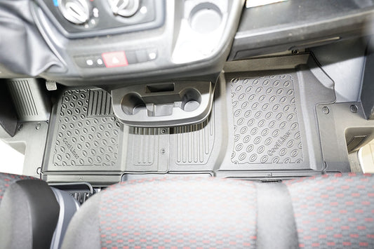 Rubbermatten Fiat Ducato Bestelwagen (2006-Heden) - 3D Schaalmatten