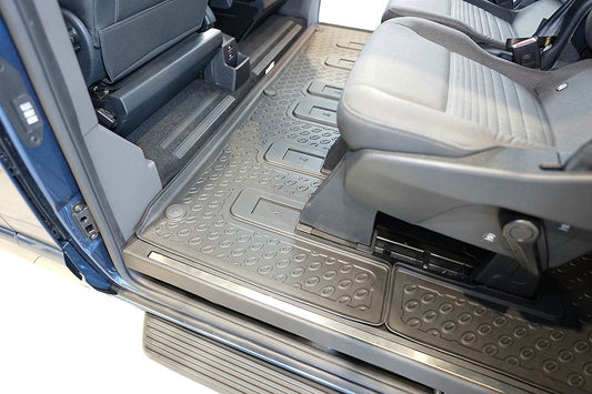 Rubbermatten Ford Tourneo Custom mpv (2013-2023) - 3D Schaalmatten