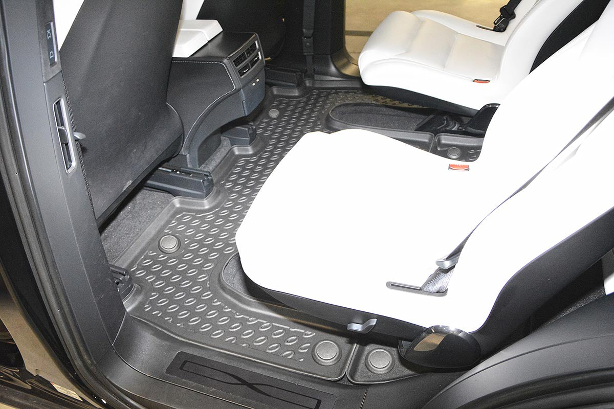 Rubbermatten Tesla Model X suv (2016-Heden) - 3D Schaalmatten