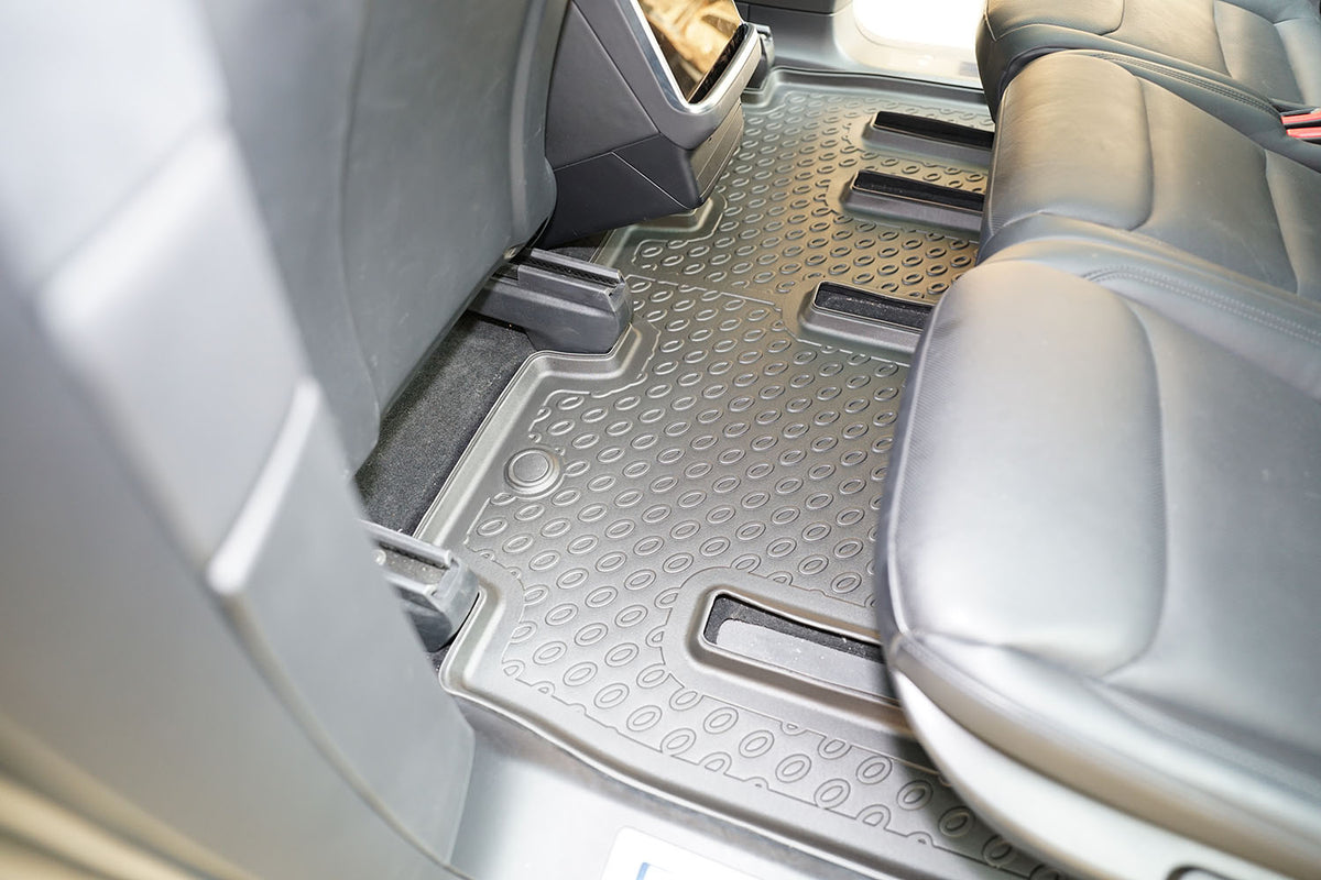 Rubbermatten Tesla Model X suv (2016-Heden) - 3D Schaalmatten