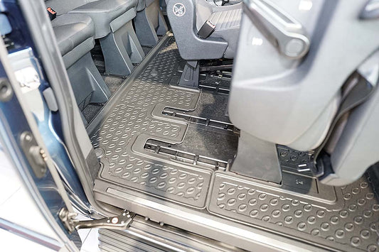 Rubbermatten Ford Tourneo Custom mpv (2013-2023) - 3D Schaalmatten