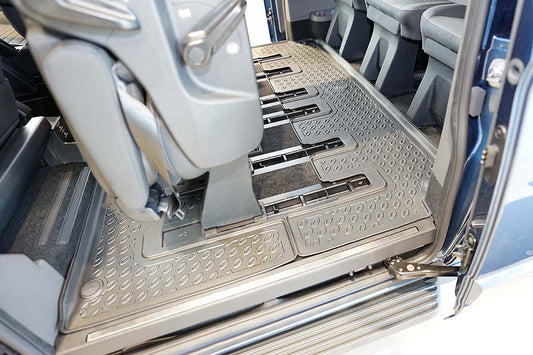 Rubbermatten Ford Tourneo Custom mpv (2013-2023) - 3D Schaalmatten