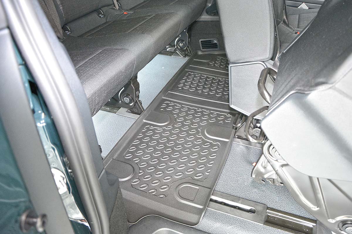 Rubbermatten Mercedes Vito 447 Tourer mpv (2014-Heden) - 3D Schaalmatten