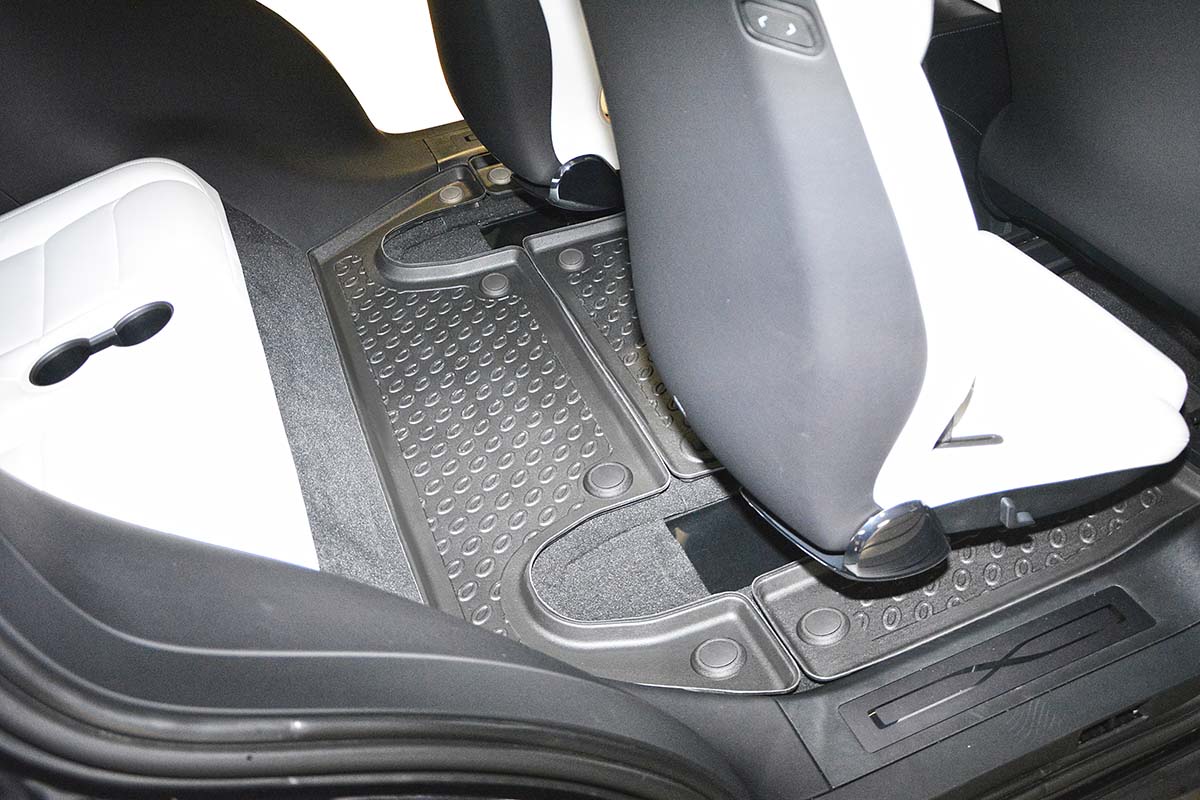 Rubbermatten Tesla Model X suv (2016-Heden) - 3D Schaalmatten