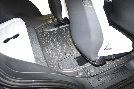 Rubbermatten Tesla Model X suv (2016-Heden) - 3D Schaalmatten