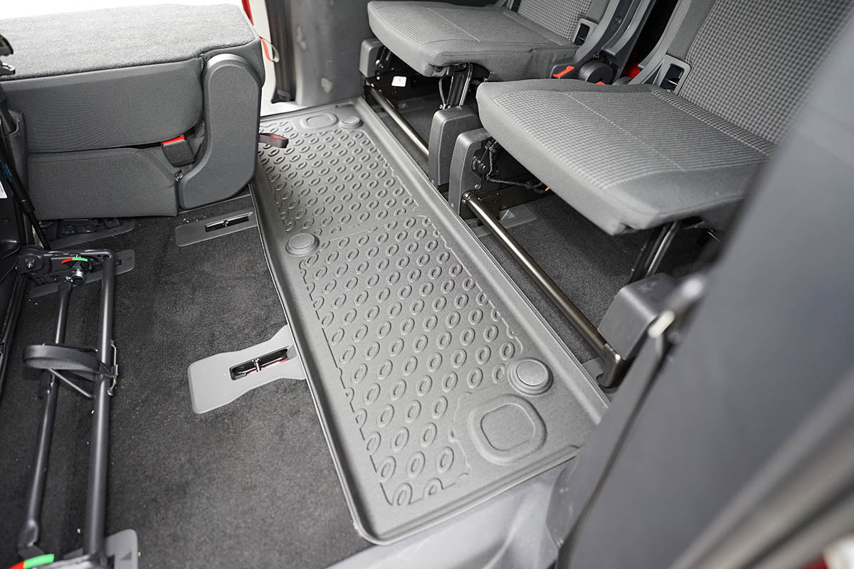 Rubbermatten Volkswagen Caddy Maxi Bestelwagen (2020-Heden) - 3D Schaalmatten