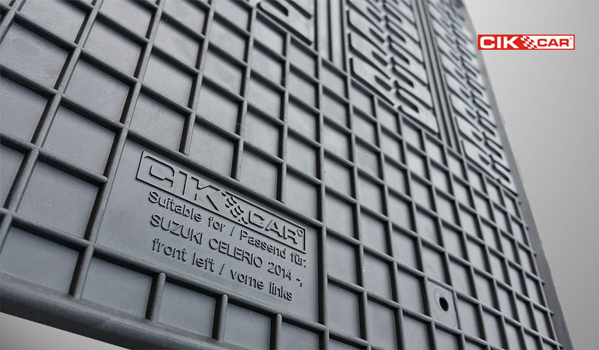 Rubbermatten Suzuki Celerio hatchback (2014-Heden) - CIK rubbermatten
