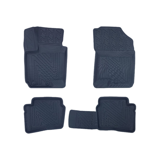 Rubbermatten Hyundai i20 hatchback (2014-2020) - Premium carbonlook