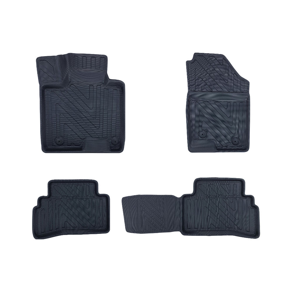Rubbermatten Hyundai Tucson suv (2021-Heden) - Premium carbonlook