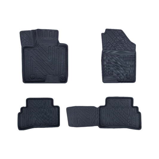 Rubbermatten Hyundai Tucson suv (2021-Heden) - Premium carbonlook