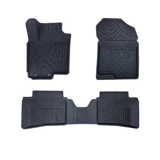 Rubbermatten Hyundai Bayon suv (2021-Heden) - Premium carbonlook