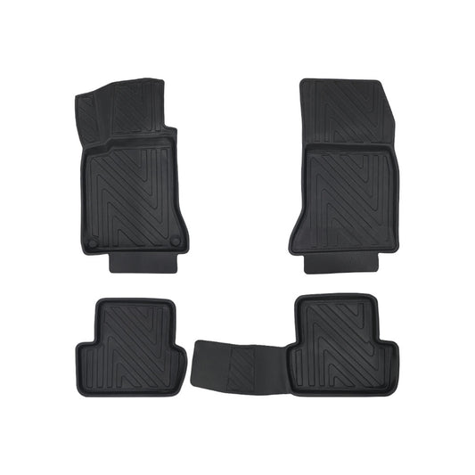 Rubbermatten Mercedes GLA mpv (2013-2020) - Premium carbonlook