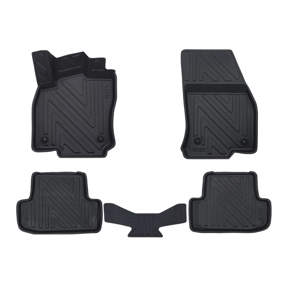 Rubbermatten Audi Q2 suv (2016-Heden) - Premium carbonlook