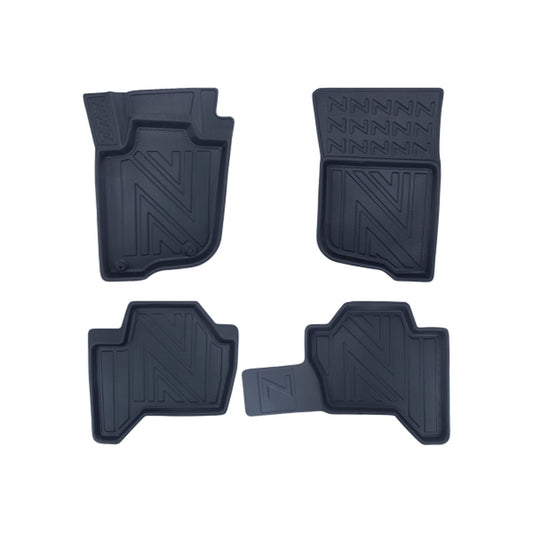 Rubbermatten Mitsubishi L200 pick-up (2010-2016) - Premium carbonlook