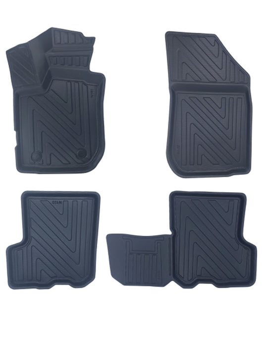 Rubbermatten Dacia Sandero hatchback (2012-2021) - Premium carbonlook