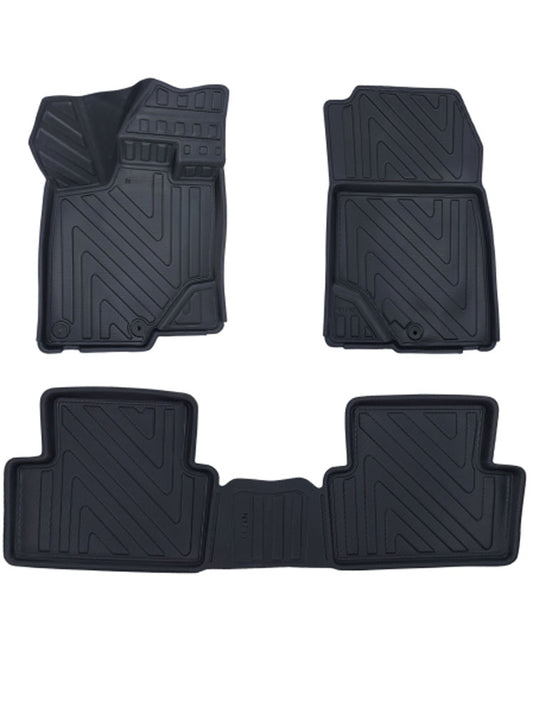 Rubbermatten Peugeot 3008 suv (2023-Heden) - Premium carbonlook