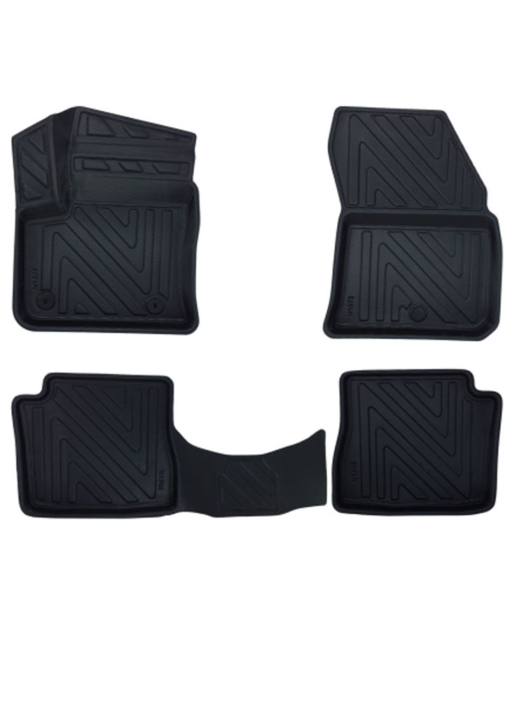 Rubbermatten Peugeot e-2008 suv (2020-Heden) - Premium carbonlook