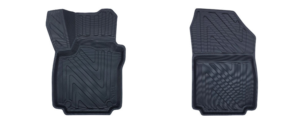 Rubbermatten Renault Clio IV hatchback (2013-2019) - Premium carbonlook