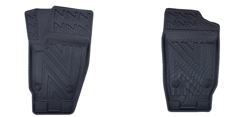 Rubbermatten Seat Ibiza hatchback (2002-2008) - Premium carbonlook