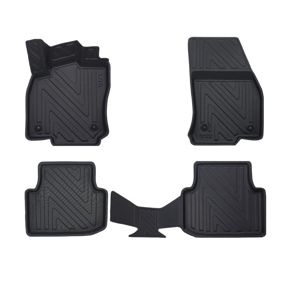 Rubbermatten Volkswagen Tiguan suv (2016-2023) - Premium carbonlook