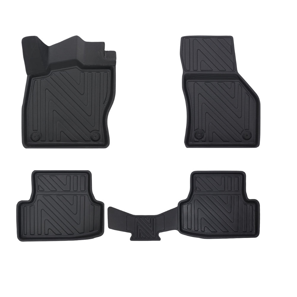 Rubbermatten Cupra Ateca suv (2020-Heden) - Premium carbonlook