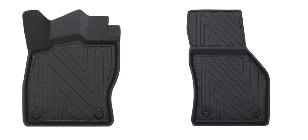 Rubbermatten Seat Leon hatchback (2012-2020) - Premium carbonlook