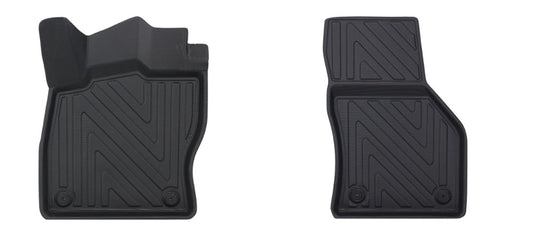 Rubbermatten Seat Leon hatchback (2012-2020) - Premium carbonlook