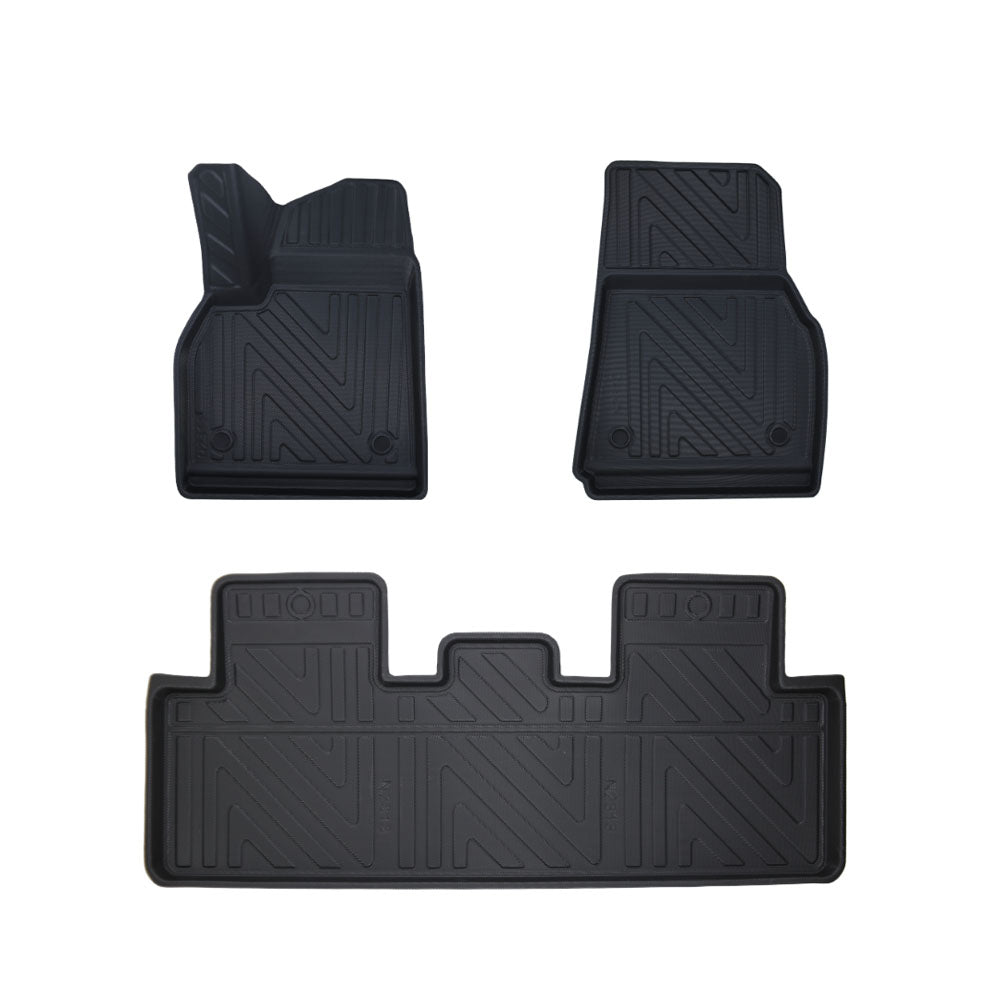 Rubbermatten Tesla Model Y suv (2021-Heden) - Premium carbonlook
