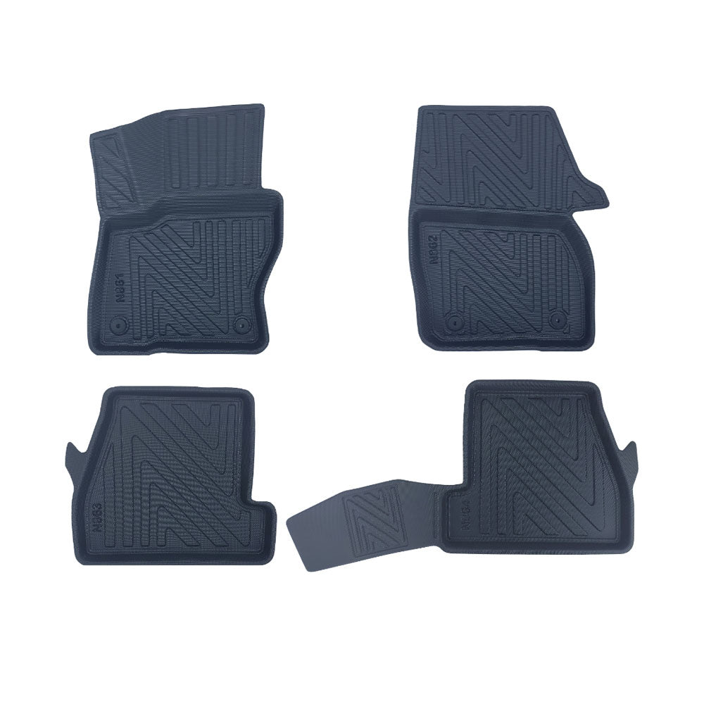 Rubbermatten Ford Focus sedan (2011-2015) - Premium carbonlook