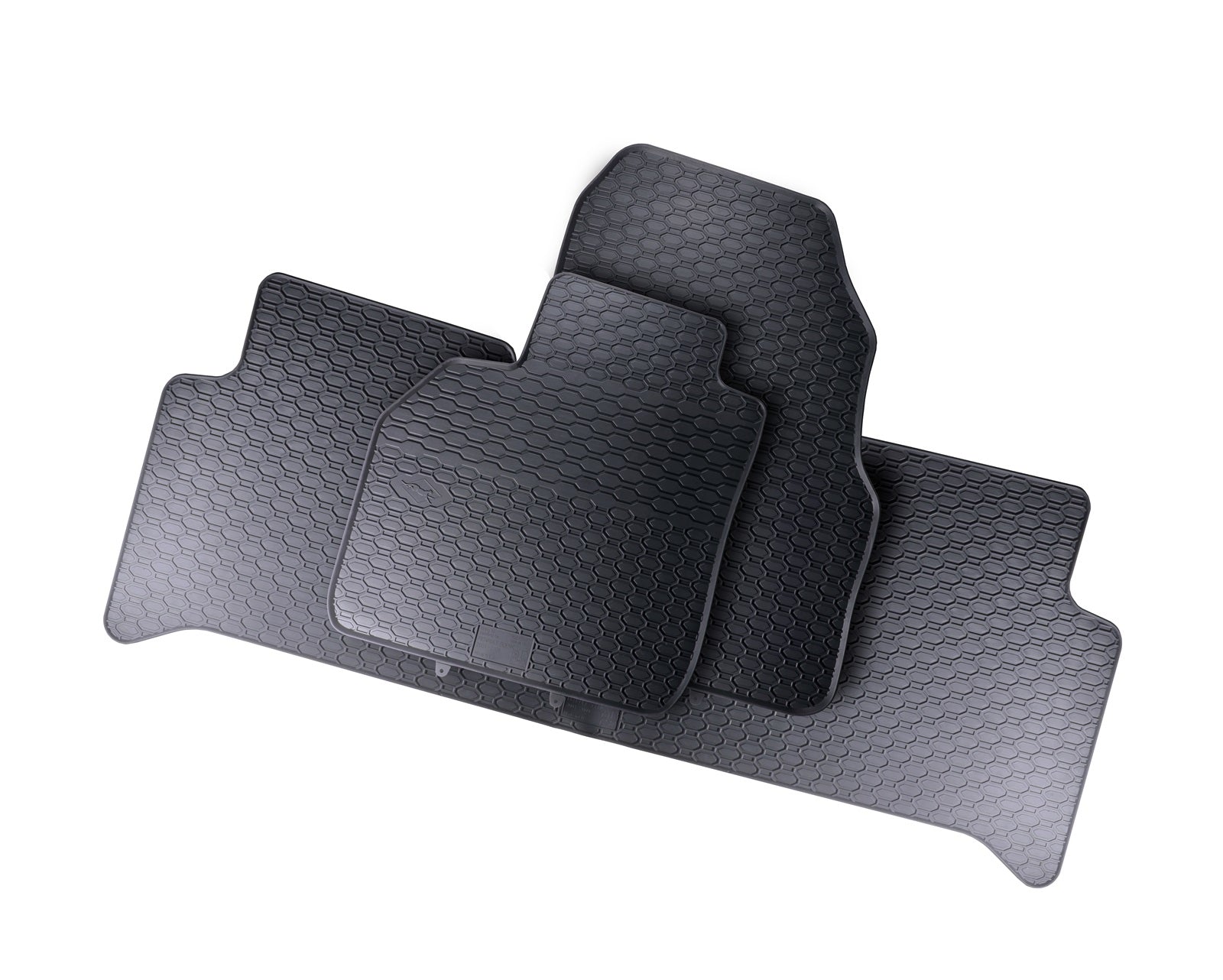 Rubber Schaalmatten - Rubbermattenset 3-delig RENAULT  SCENIC II  (2003 - 2009)