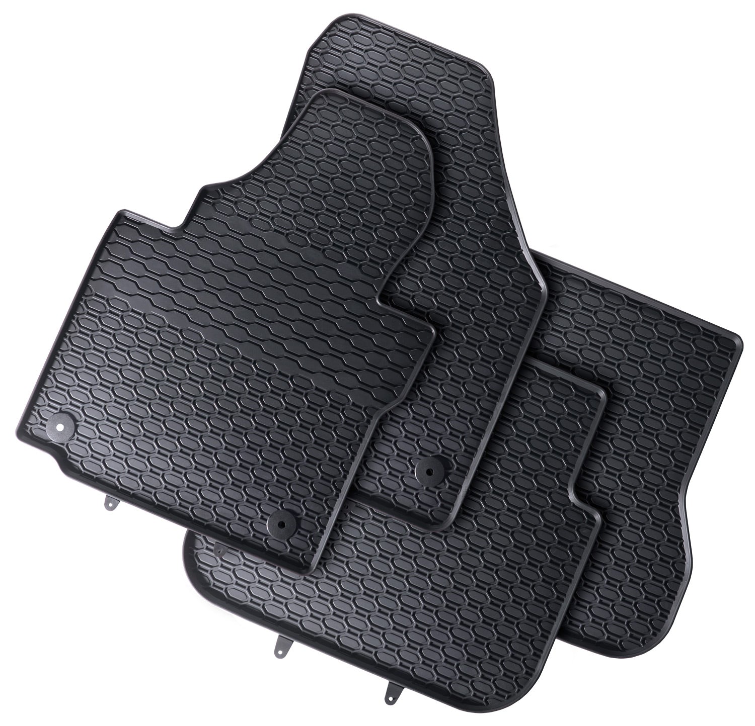Rubbermatten Volkswagen Caddy Combi - Life mpv (2004-2015) - Otom