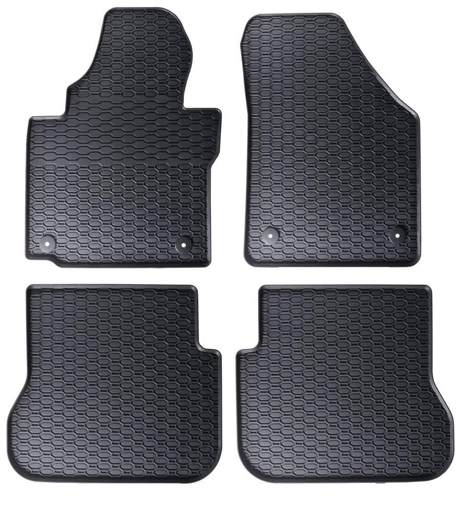 Rubbermatten Volkswagen Caddy Combi - Life mpv (2004-2015) - Otom