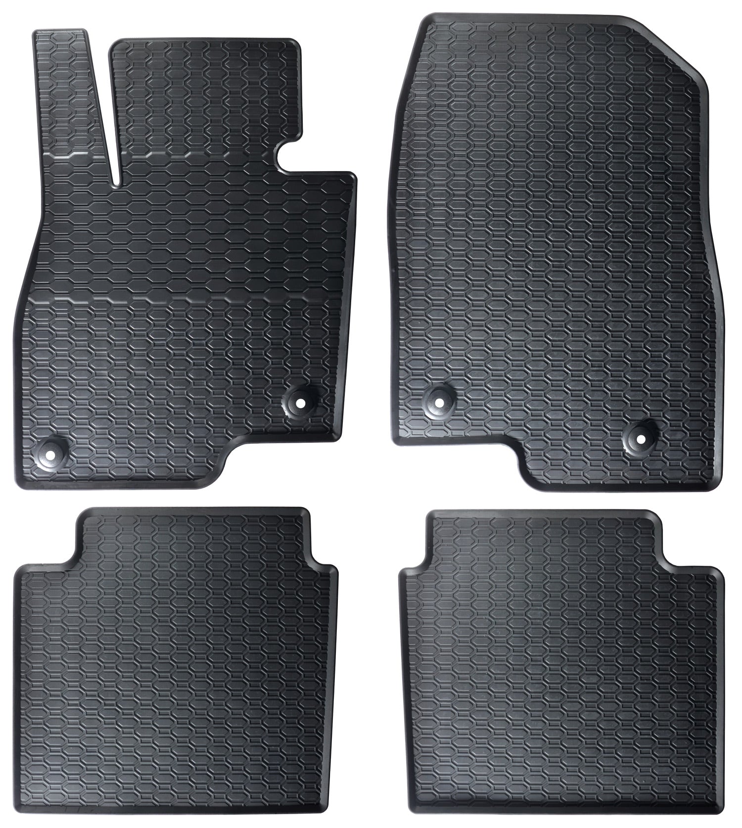Rubber Schaalmatten - Rubbermattenset 4-delig MAZDA 6  III - sedan (2012 - heden)