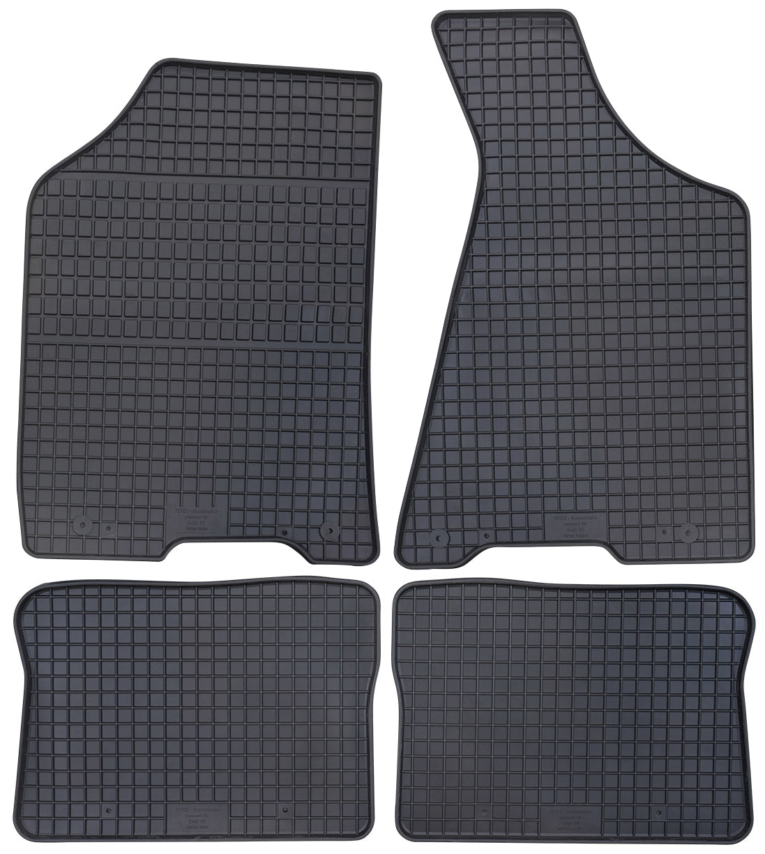 Rubbermatten Audi 80 (A4) Avant stationwagon (1991-1996) - Petex