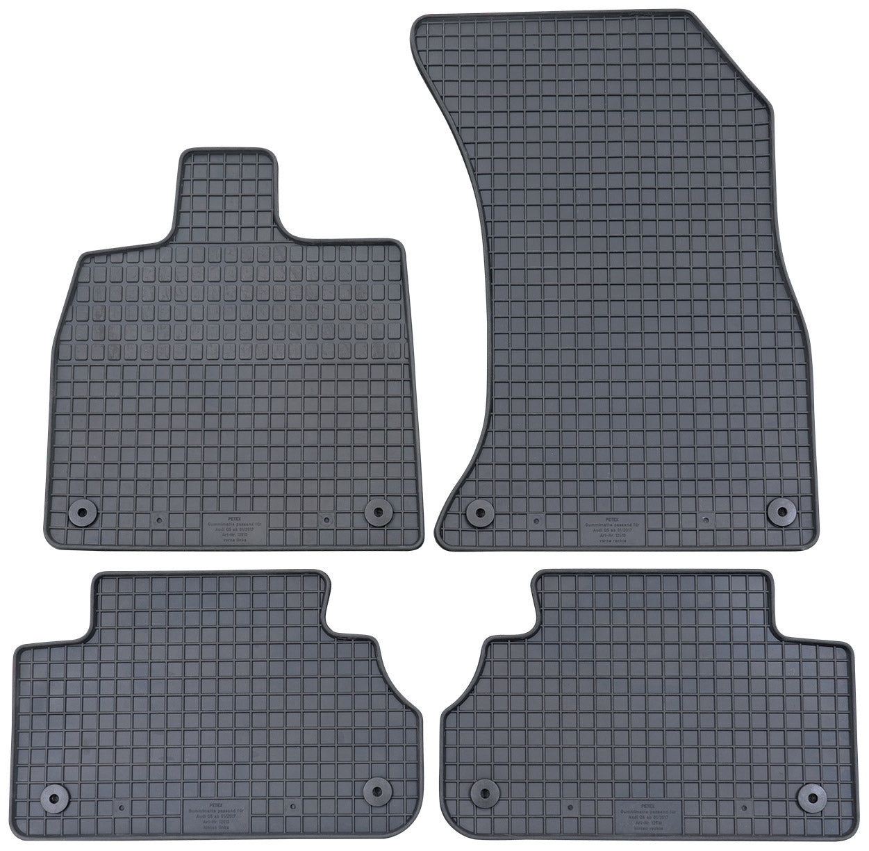 Rubbermatten Audi Q5 suv (2017-2024) - Petex