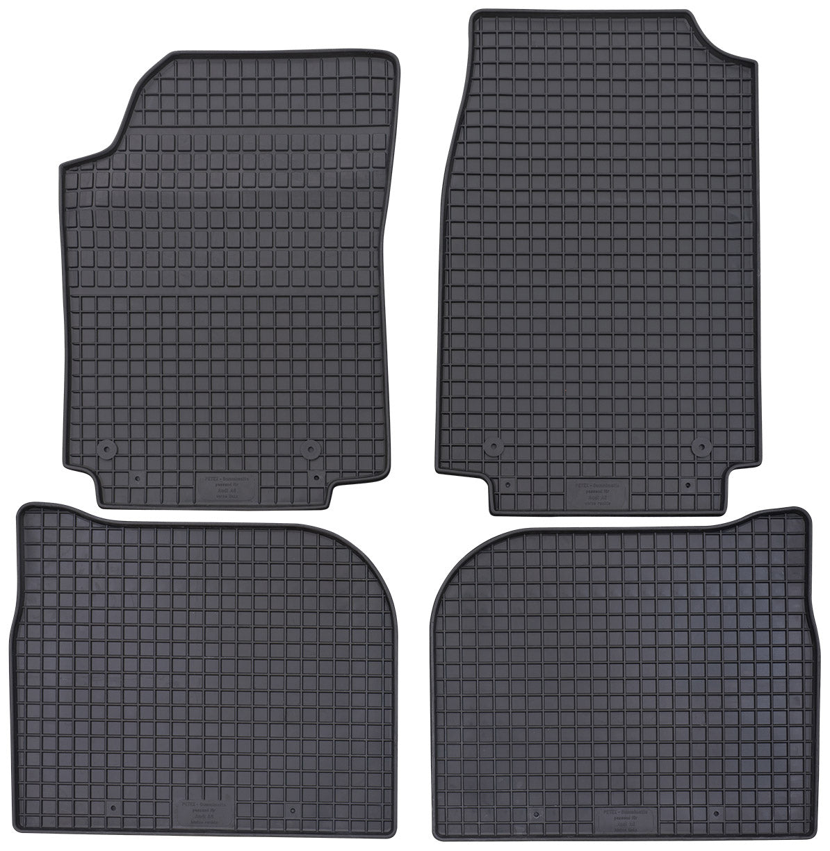 Rubbermatten Audi A6 (C4) sedan (1994-1997) - Petex