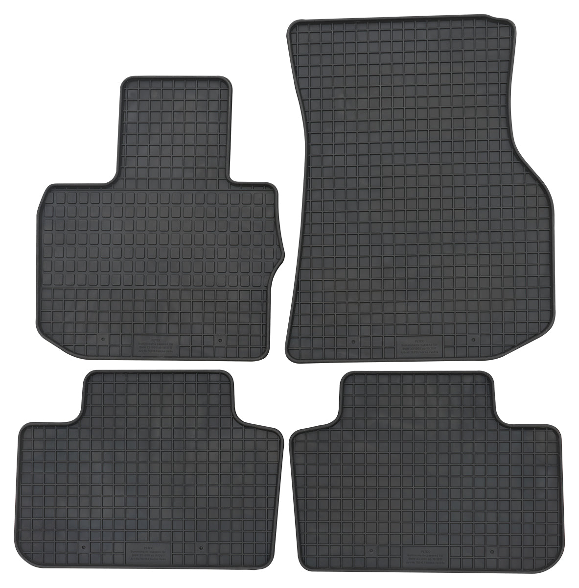 Rubbermatten BMW X3 (G01) suv (2018-2024) - Petex
