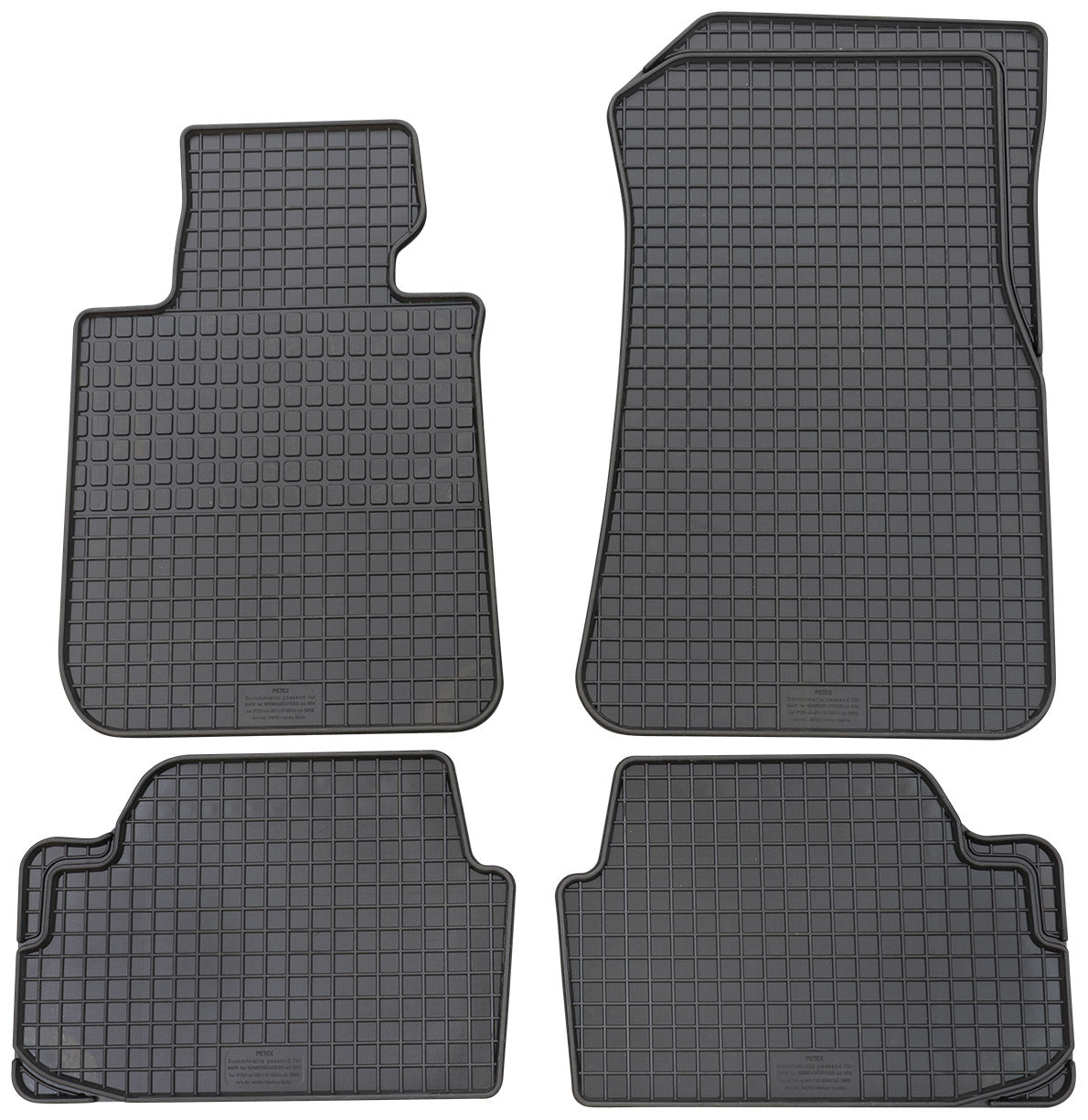 Rubbermatten BMW 1-serie E81 hatchback (2007-2012) - Petex