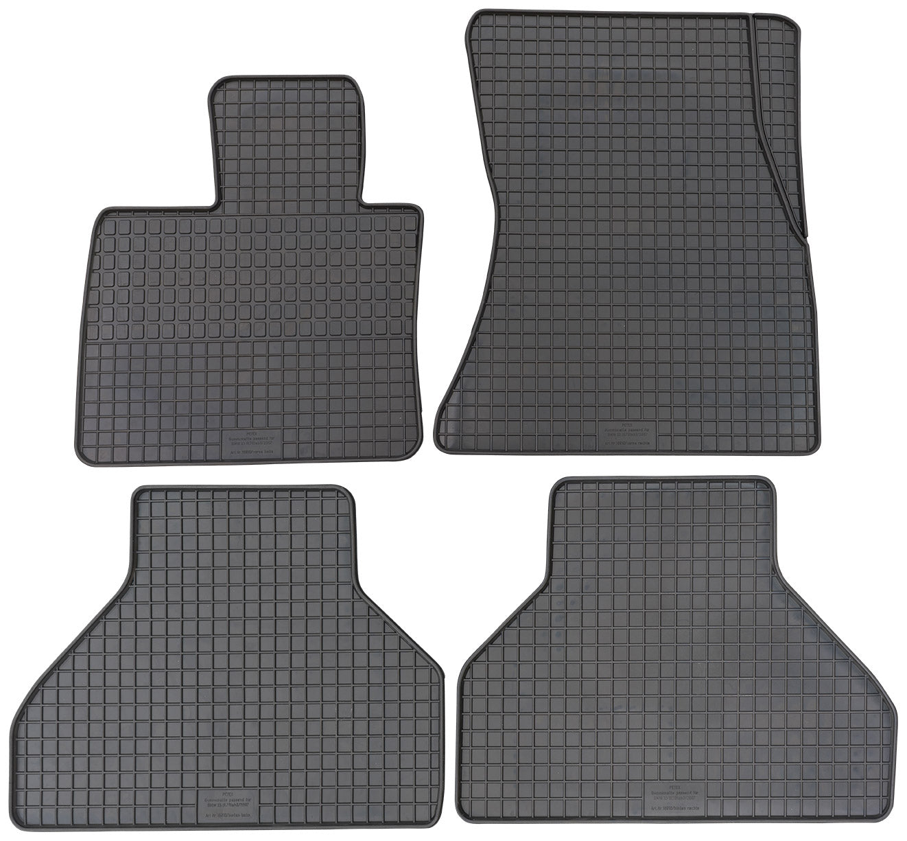 Rubbermatten BMW X5 F15 suv (2014-2018) - Petex