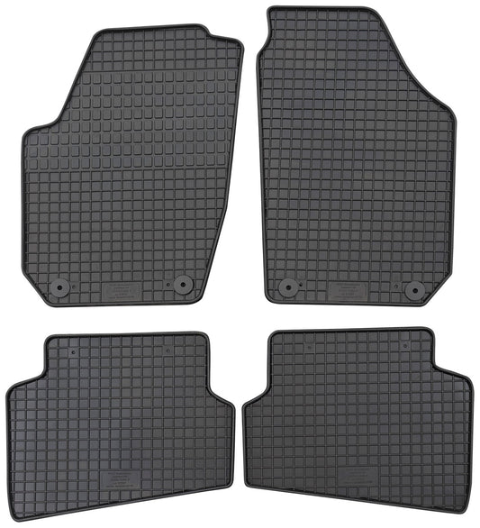 Rubbermatten Skoda Fabia hatchback (2007-2014) - Petex