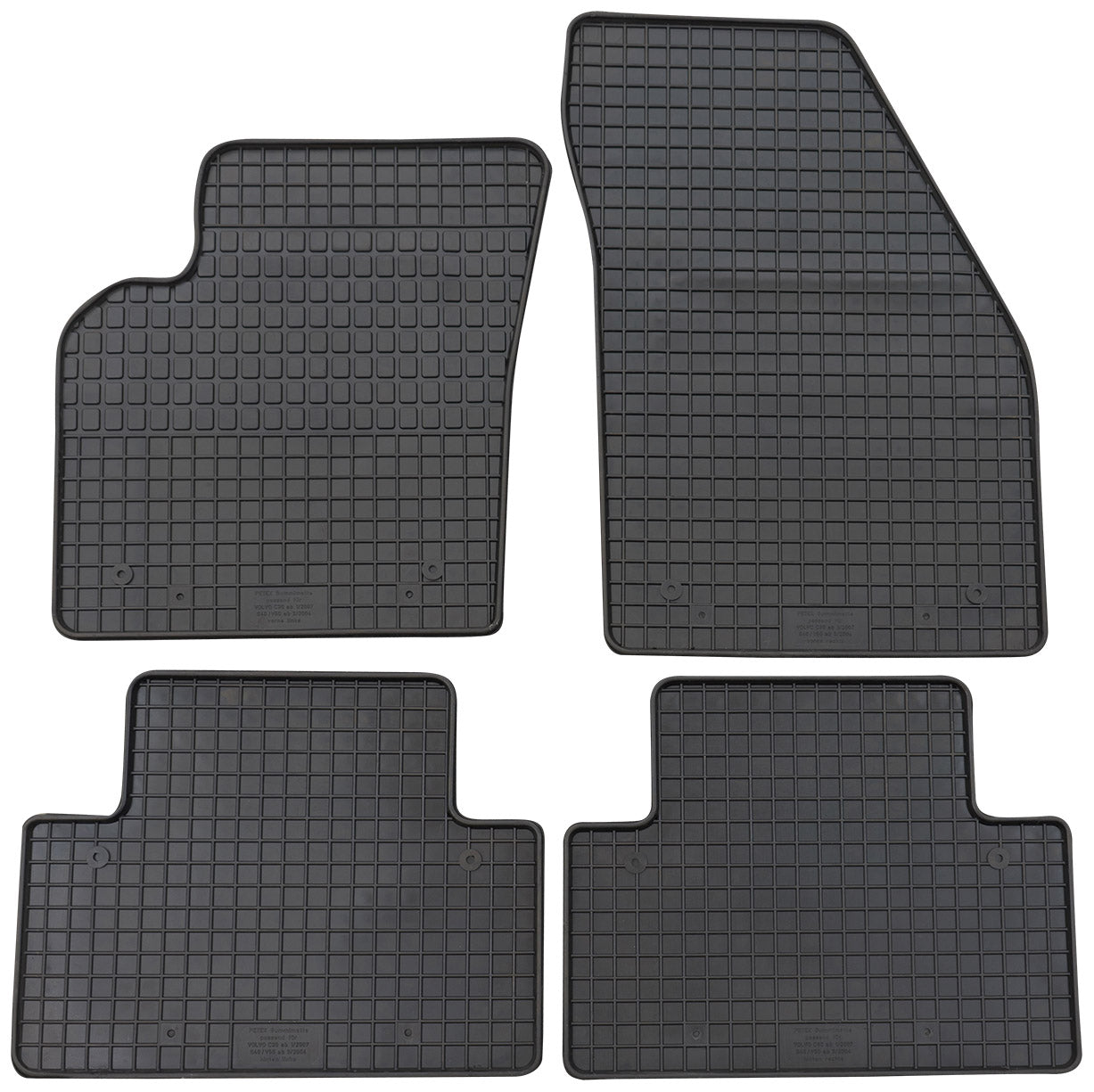 Rubbermatten Volvo S40 sedan (2004-2012) - Petex