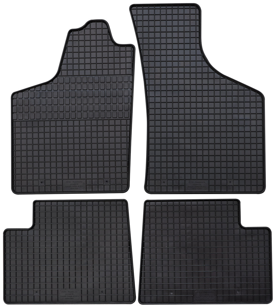 Rubbermatten Renault Twingo hatchback (1993-2007) - Petex