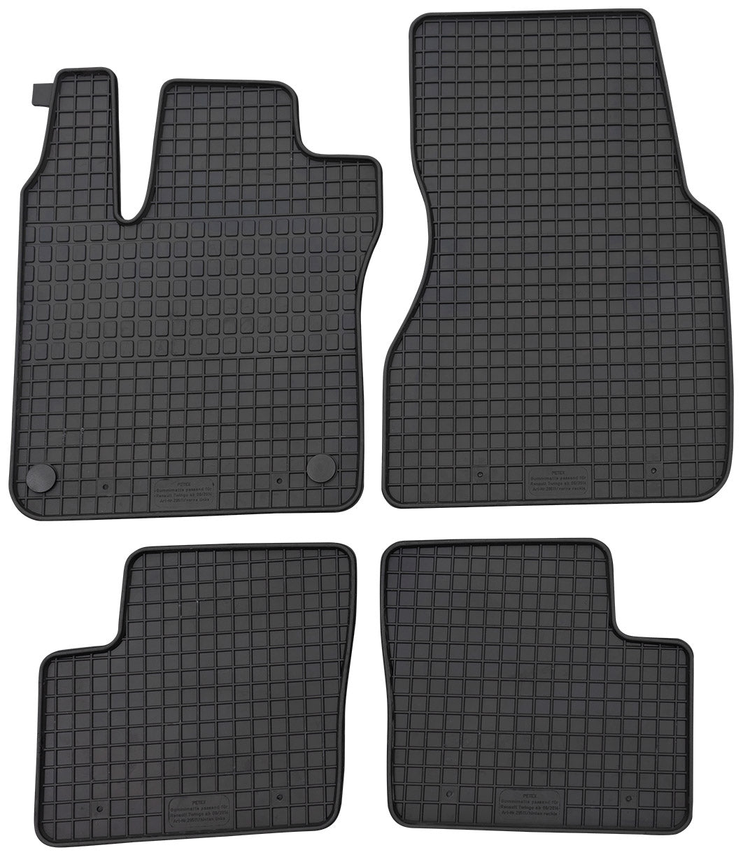 Rubbermatten Renault Twingo hatchback (2014-Heden) - Petex