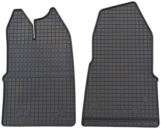 Rubbermatten Ford Transit Custom (dubbel cabine) bestelwagen (2015-2023) - Petex