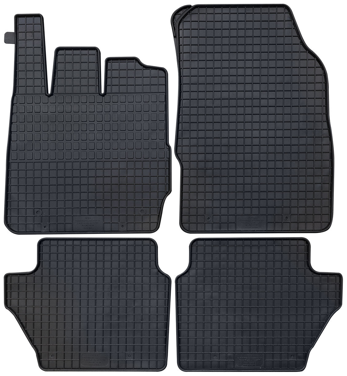 Rubbermatten Ford Fiesta VI Facelift 5 deurs Hatchback (2013-2017) - Petex